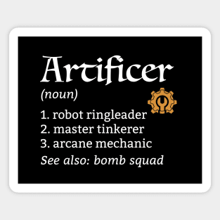 D&D Artificer Class Definition Magnet